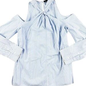 Rag and Bone off the shoulder striped top